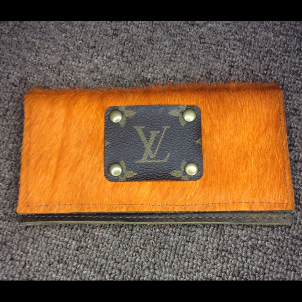 Upcycled Checkbook Holder/card holder